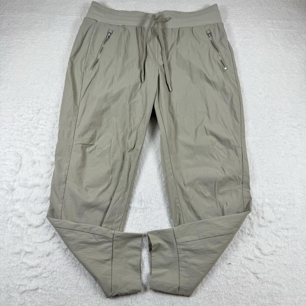 Athleta Pants Womens Size 12 Beige Trekkie North Jogger Stretch Hiking Outdoor